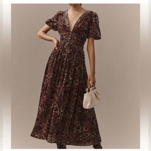 NWT The Katerina Button-Front Dress:
Velvet Edition Sz 18 W ~ Color: PINK COMBO